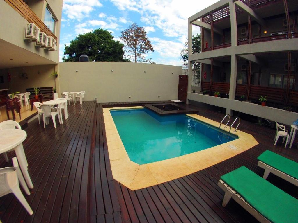 Yreta Apart Hotel Puerto Iguazú Oda fotoğraf